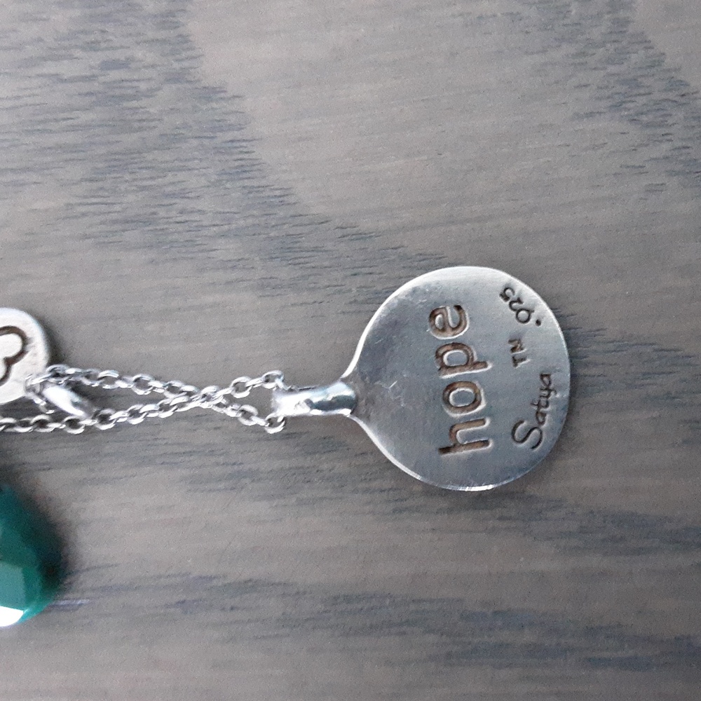 Satya sterling silver "hope" Necklace - Picture 4 of 7